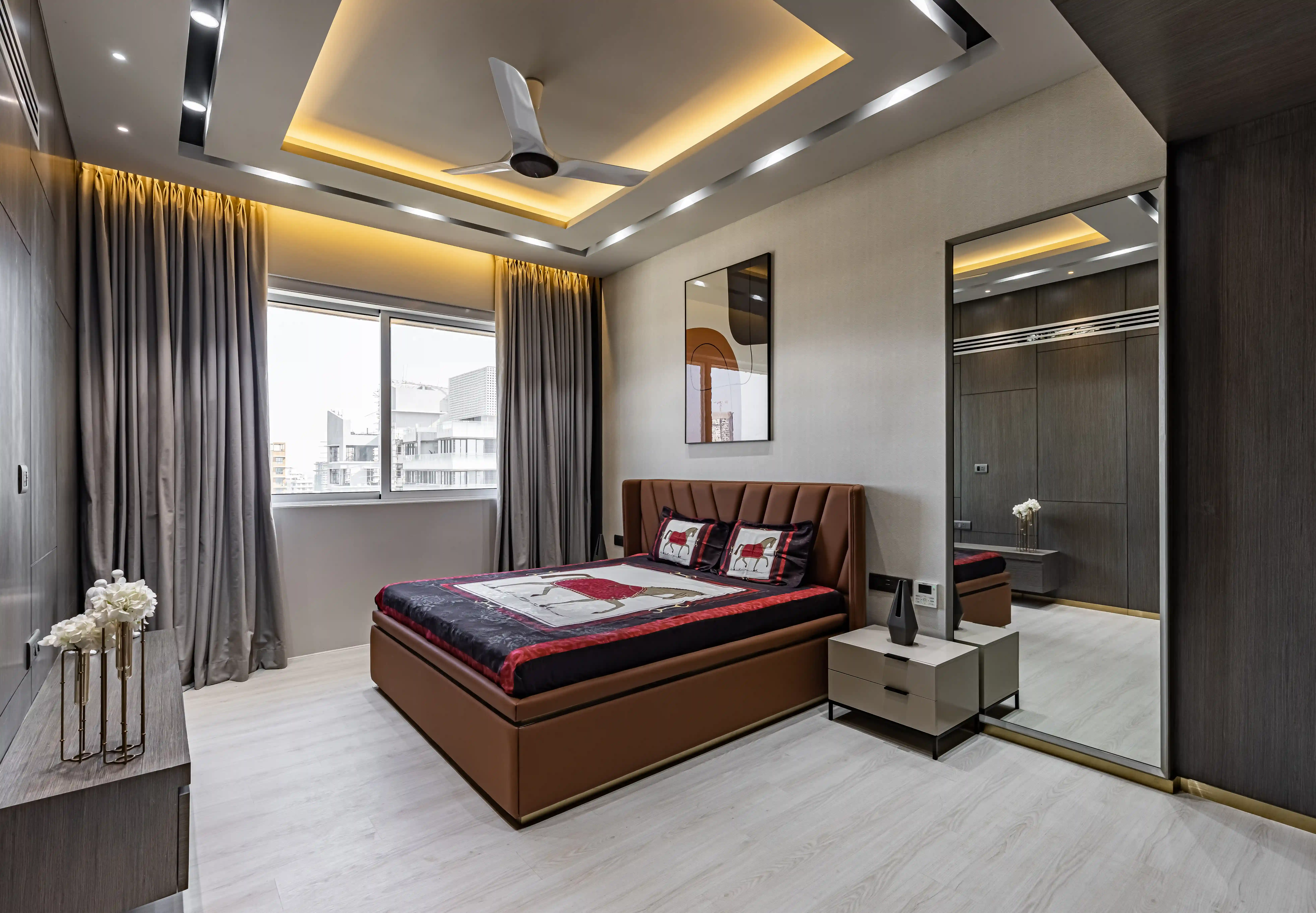 Gala Residency interior published by Shapes and Shades